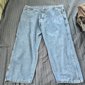 Wrangler Blue Relaxed Fit Jeans